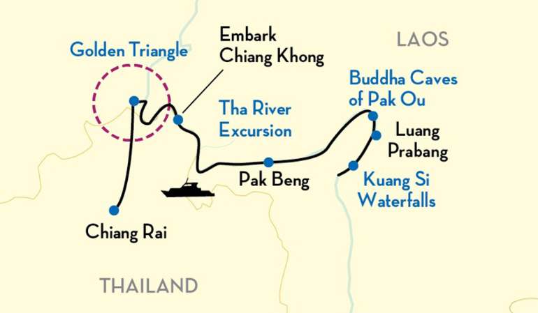 Pakbeng to Luang Prabang
