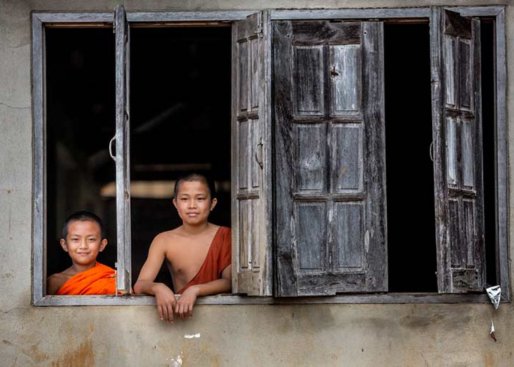 Small village in Laos