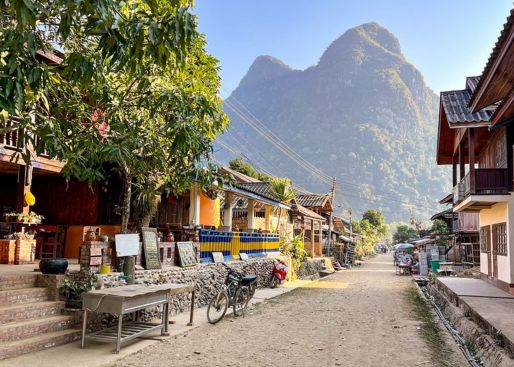 Luang Prabang street