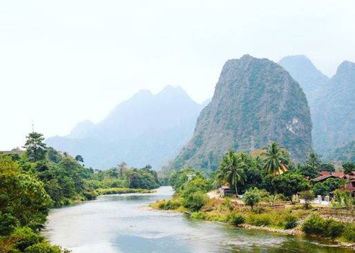 The towering landscape