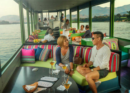 Monsoon Cruise Day Tour: Kuang Si Fall & Sunset