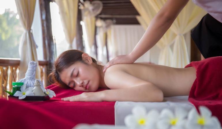 Spa on Laos river cruises
